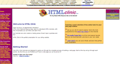 Desktop Screenshot of htmlclinic.com